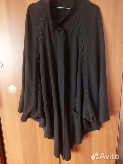 Кардиган пончо