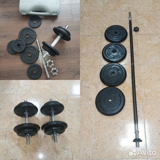 Штанга гантели