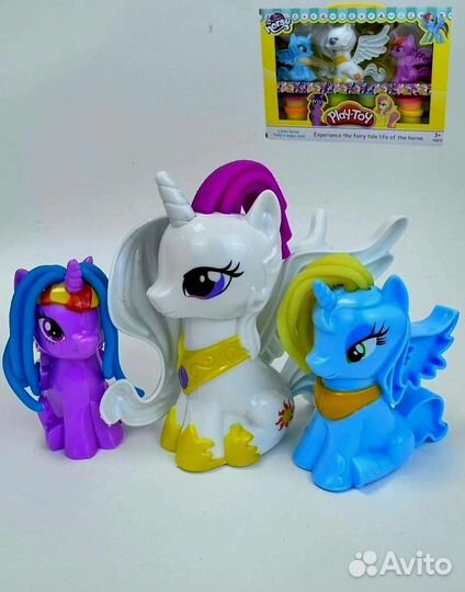 My Little Pony Лошадки набор play doh