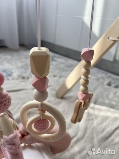 Тренажер монтессори с подвесами