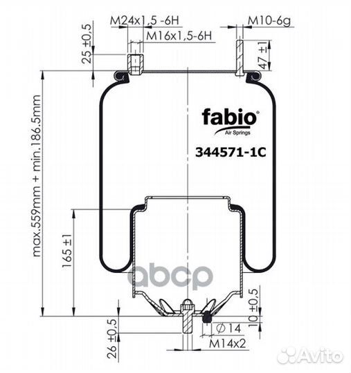 Пневмоподушки подвескиstellox 8400258SX Stellox