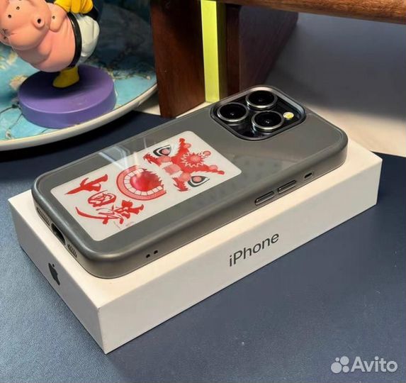 Чехол E-ink с цветным экраном для iPhone