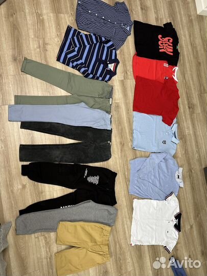 Пакет одежды на мальчика 140