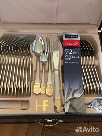 Столовый набор ложки и вилки