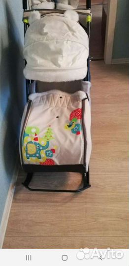 Санки коляска ника 7 2