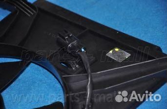 Диффузор радиатора кондиционера правый с мотором chevrolet lanos