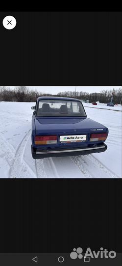 ВАЗ 2107 1.6 МТ, 2006, 66 000 км