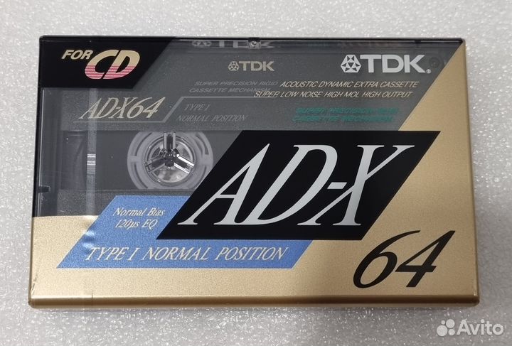 TDK AD-X 64 Type I Normal Аудиокассета