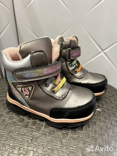 Кросовки утепленые детские