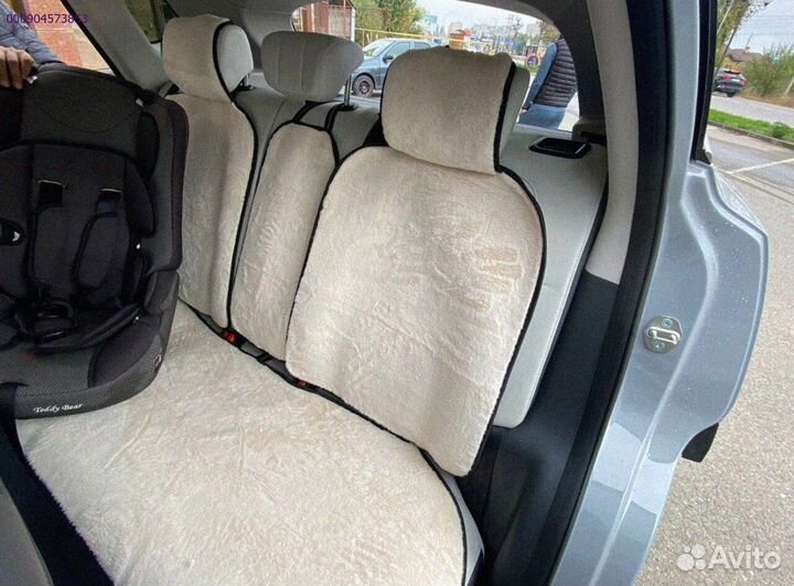 Элегантные накидки для автомобилей из меха