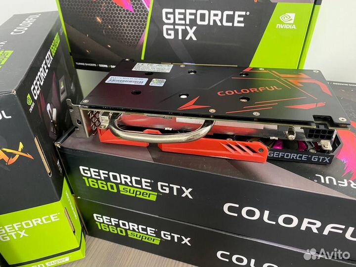 Nvidia GTX 1660 Super в количестве