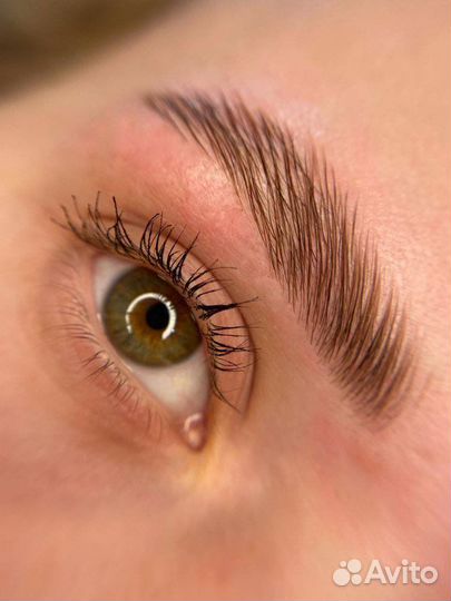 Коррекция, окрашивание, ламинирование бровей