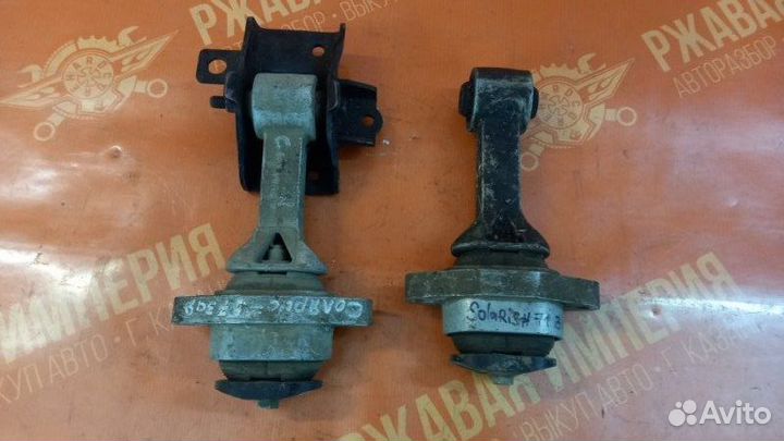 Подушка опора крепление двс задняя Hyundai Solaris