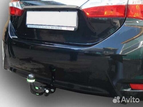 Фаркоп установка тсу Toyota Corolla E150 Restyling