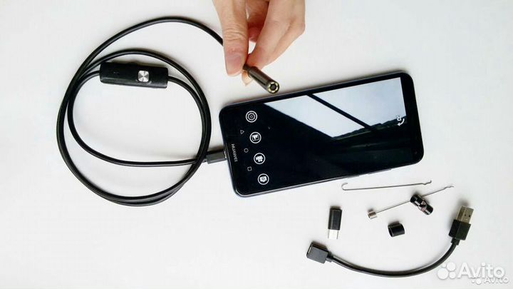 USB Эндоскоп - камера для диагностики автомобиля