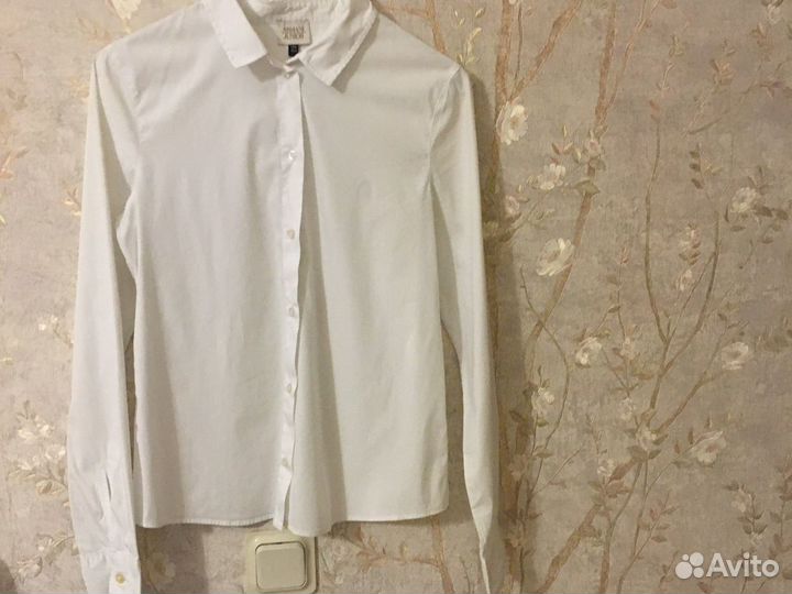Белая рубашка armani