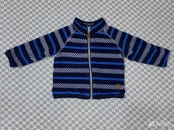 Кофта для мальчика флис 74р babyGo