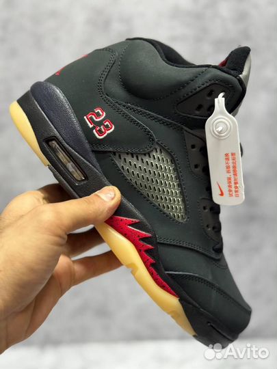 Кроссовки Nike Air Jordan 5 Retro зимние