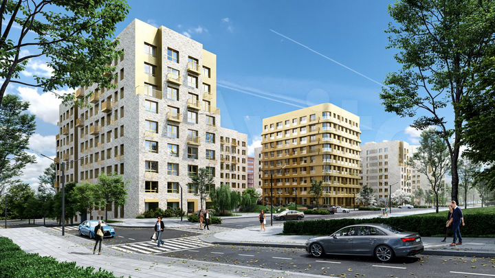 1-к. квартира, 51,5 м², 1/10 эт.
