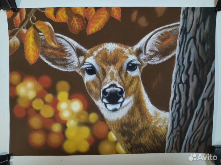 Картина сух.пастель 