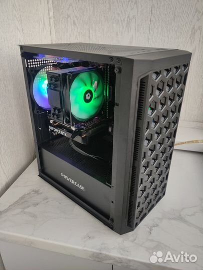Игровой пк gtx 1660 super, i3 12100f, 16gb, 500gb