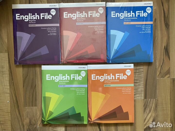 English File Fourth edition 4e издание Комплект