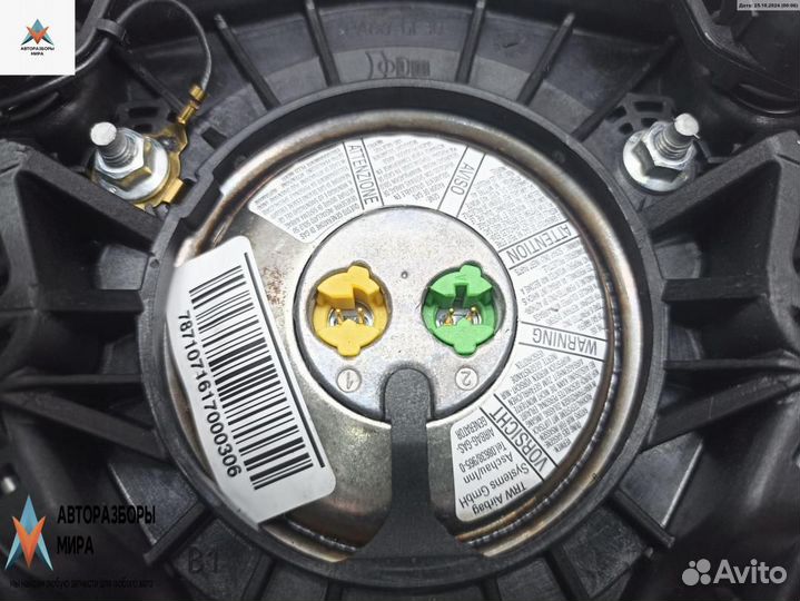 Подушка безопасности водителя Opel Corsa D 2007