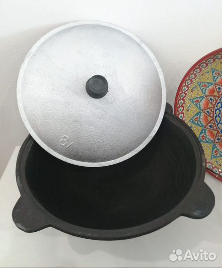 Казан Чугунный 8л