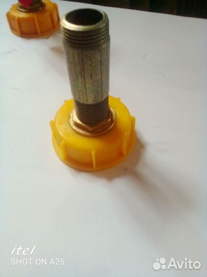 Переходник(фитинги).Кран для еврокуба