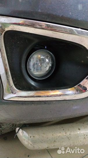 Nissan Patrol замена штатных линз на светодиодные