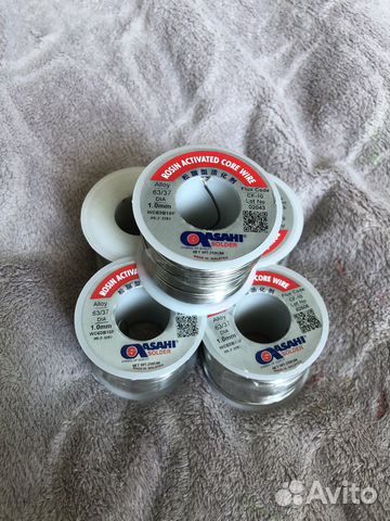 Припой Asahi 63/37 1.0 mm