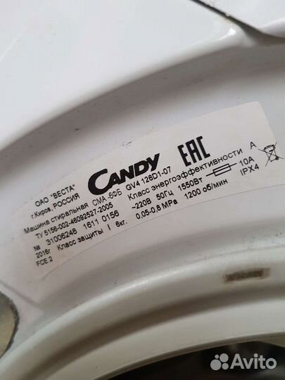 Candy GV4 126D1-07 Панель управленияии др