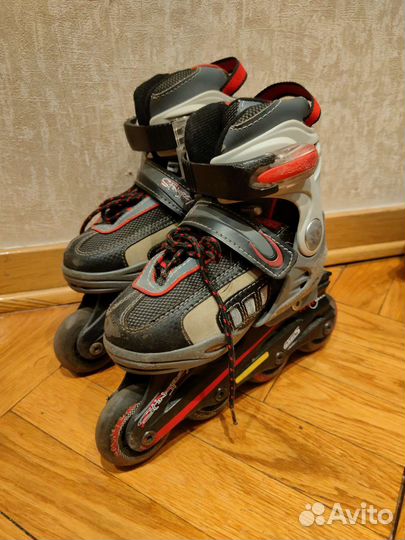 Роликовые коньки детские раздвижные