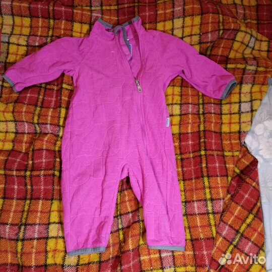 Пакет комбинезонов демисезонных - 2шт. 68-86 +подд