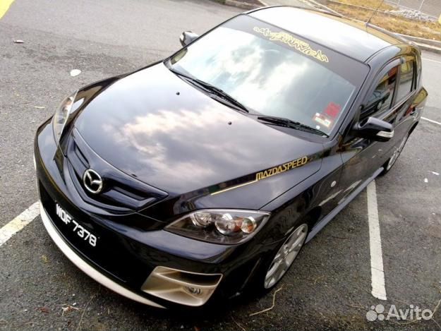 Передний бампер AutoExe на Мазда 3 BK