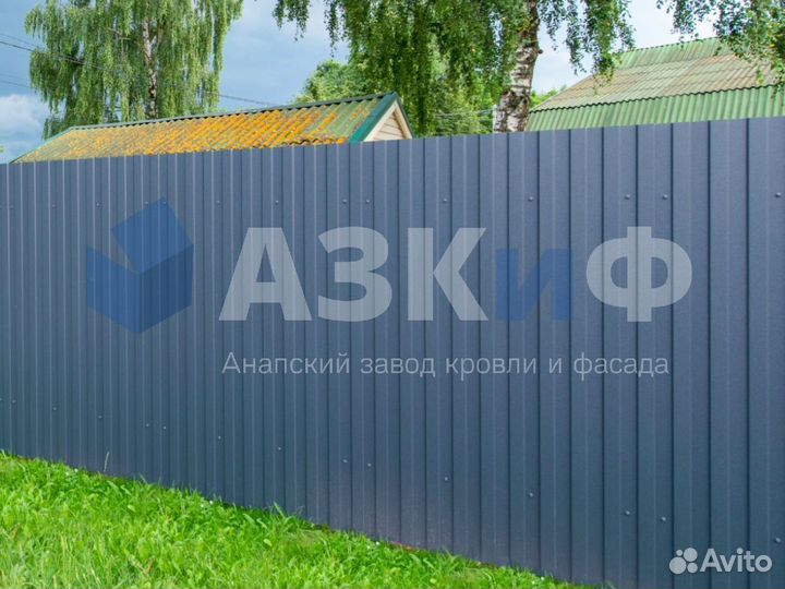 Профнастил/профлист для забора от производителя