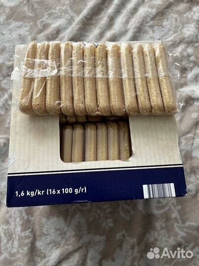 Печенье савоярди для тирамису 1.6кг