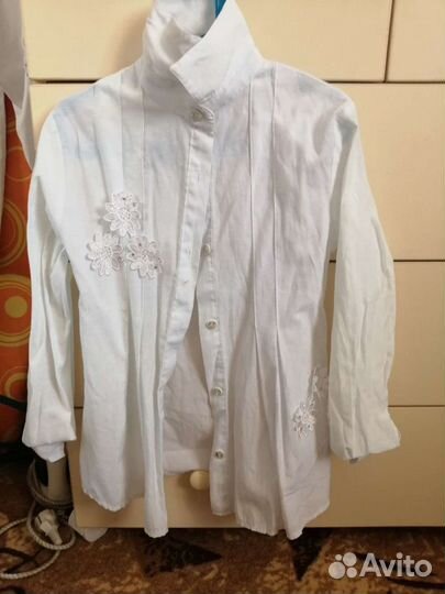 Блузки школьные 6 штук