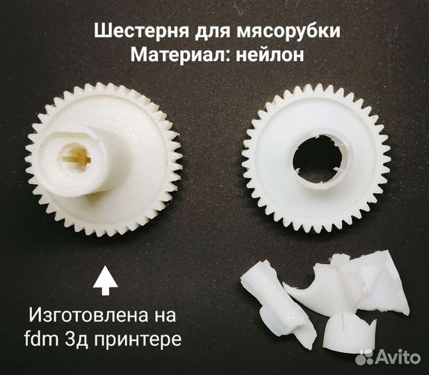 Печать на 3d принтере FDM/msla пластиковые детали