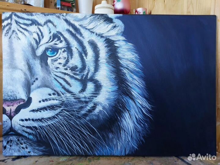 Картина акрилом на холсте