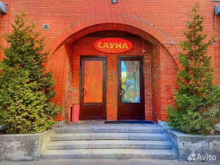 Баня сауна с бассейном