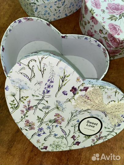 Коробка подарочная упаковка сердце