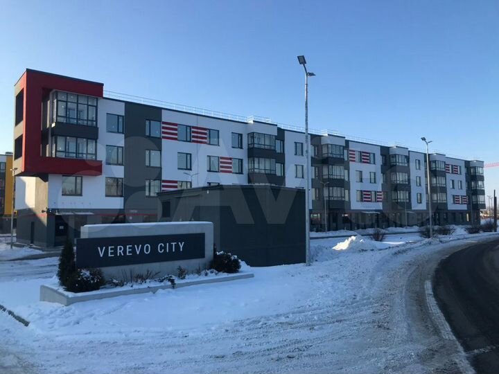 1-к. квартира, 34,1 м², 4/4 эт.