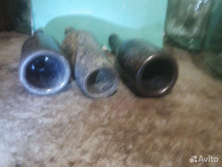 Старинные бутылки