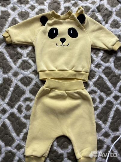 Для двойни костюм 68