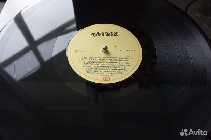 Various Power Dance LP 1991
