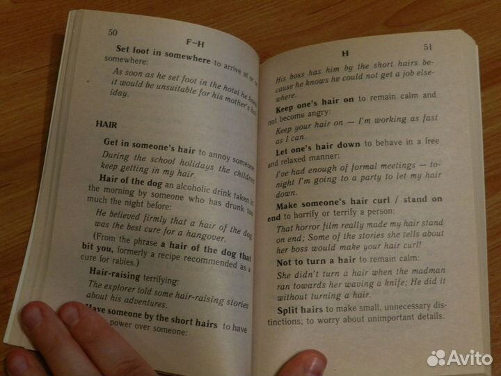 Словарь английских идиом. Человек