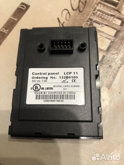 Danfoss панель оператора LCP 11 без потенциометра