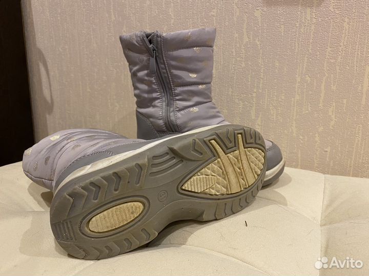 Зимние сапожки для девочки 31 размер