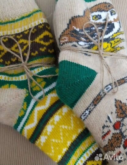 Шерстяные носки